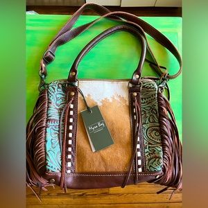 Mrya Bag with Fringe - New with tags